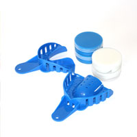 Nous vous envoyons chez vous un kit pour prendre les empreintes de vos dents